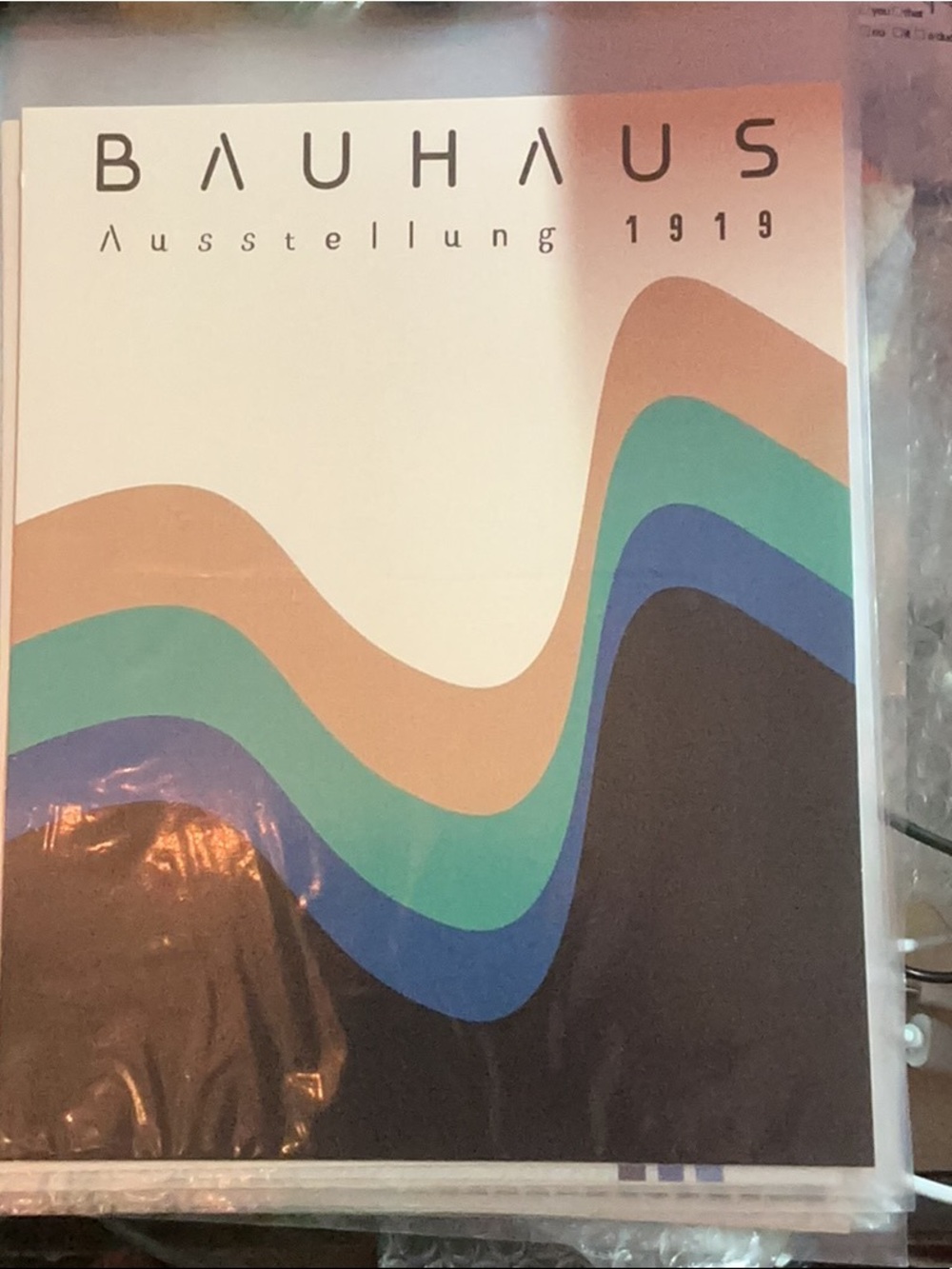 Bauhaus 8x10 print un framed